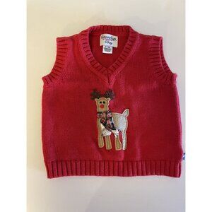 Kitestrings 6-9M Christmas Vest